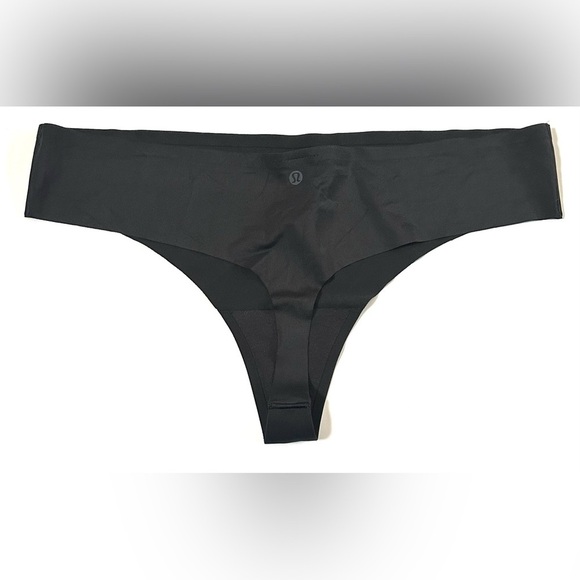 Lululemon Women's Smooth Seamless Thong Panties Black Large L, New - Picture 8 of 8